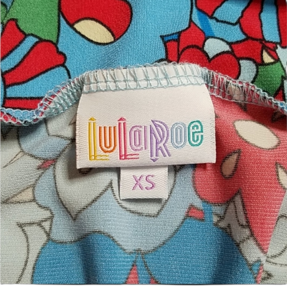 4/$20 LuLaRoe Maxi Floral Skirt Size XSmall BNWT - Picture 3 of 7